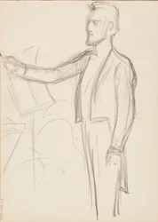 Robert Kajanus, vázlat portréhoz