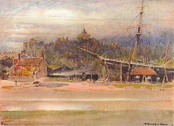 Boatbuilders Yard, Rye, 1910