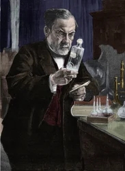 Louis Pasteur (1822-1895) francia kémikus és biológus portréja. Aristide Albert Gustaf Edelfelt (1854-1905) a párizsi Musee d