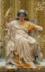 Revery – Szomorú pillantás a nyugalmas arcra – Nem törődik vele – Egy örökletes dolog a fajban, amely váratlanul jön, és megismétlődik „halálig” mosolya ott lesz, ahol most van,