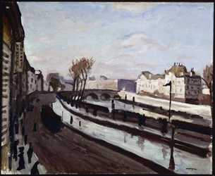 Párizs, a Quai des Grands-Augustins