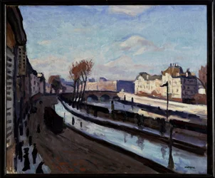 Párizs, a Quai des Grands-Augustins