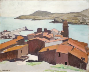 Collioure kilátása