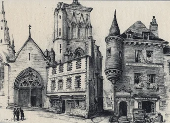 Grand rue de Guingamp Cotes-d