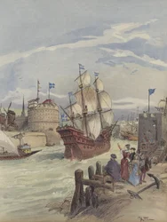 A király flotta Le Havre-ban, La Belle Francoise