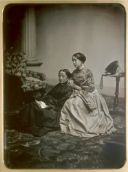 A levél,c. 1850 (fénykép)