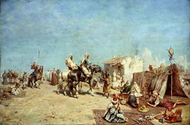 Egy arab tábor,