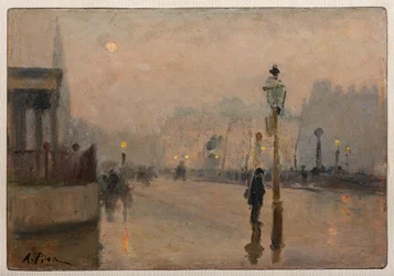 Oxford Street (olaj, tábla)