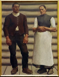 The human couple (festmény vászonra)