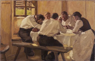 Ebéd A leves, II. verzió, 1910
