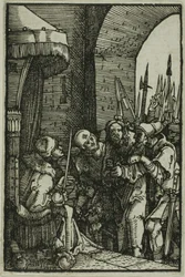 Krisztus Pilátus előtt, Az ember bukása és megváltása c