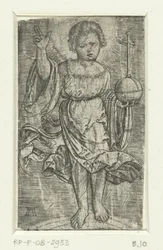 Krisztus gyermeke a szivárványon