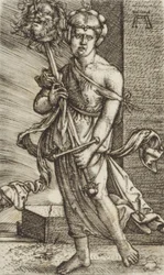 Judit a Holofernész fejével,.n.d.