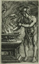 Mucius Scaevola égő keze