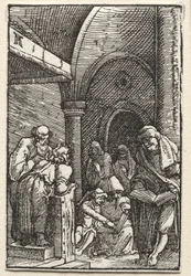 Az ember bukása és megváltása: Krisztus vitázik az orvosokkal, c. 1515.