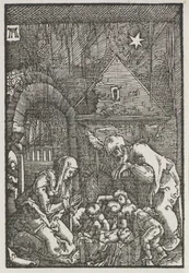 Az ember bukása és megváltása: A születés, c. 1515.