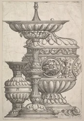 Három elegáns hajó fehér alapon, kb. 1525.