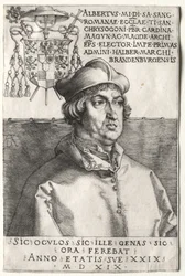 Albrecht brandenburgi bíboros – A kis tábla