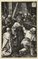 Krisztus viszi a keresztet (a Metszett passió sorozat)