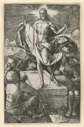 Krisztus feltámadása (Rézmetszet-passió)
