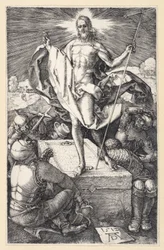 Krisztus feltámadása (Rézmetszet-passió)