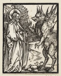 Krisztus megkísértése (43 vallási téma)