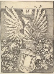 Albrecht Dürer címere, 1523.