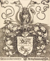 Lorenz Staiber címere, valószínűleg 15201521.