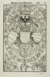 Maximilian I. mint a rómaiak királyának címere