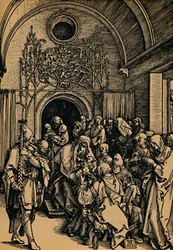 Die Belchneidung Christi, Krisztus körülmetélése, c1505.