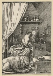 Szent Jeromos cellájában