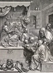 Szent János születésének domborműves szobra, 1855