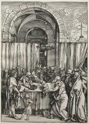 A főpap által elutasított Joachims-áldozat c. 1504-1505.