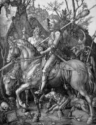 Knight, Death and the Devil, 1513 (rézmetszet)