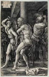 Passió rézen: A megostorozás (Bartsch 8)