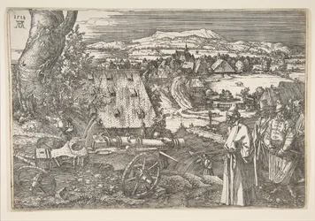 Táj ágyúval, 1518.
