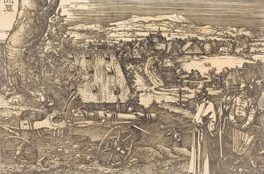 Táj az ágyúval, 1518.