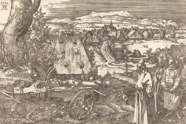 Táj az ágyúval, 1518.