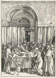 A Szűz élete: Joachims áldozatának elutasítása, 1504-1505.