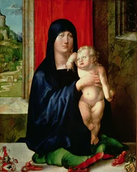 Madonna és gyermeke, 1496-1499 körül (a hátoldalt lásd: 61322)