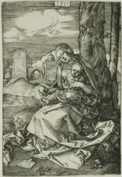 Madonna körtével
