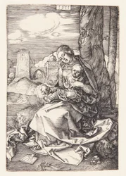 Madonna körtével