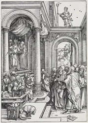 Mária templomba menetele