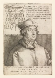Brandenburgi Albrecht portréja