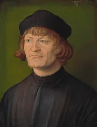 Johann Dorsch lelkész portréja, 1516.