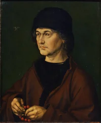 A művész apjának portréja, 1490