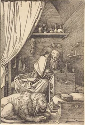 Szent Jeromos a cellájában