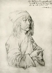 A tizenhárom éves Dürer önarcképe