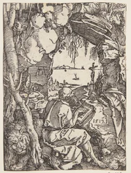 Szent Jeromos a barlangban