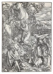 Az agónia a kertben, a Nagy szenvedély című sorozatból, c. 1496.